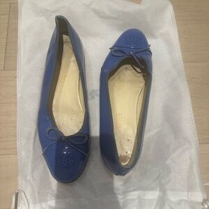 Genuine Chanel flats resoled used condition size 38.5